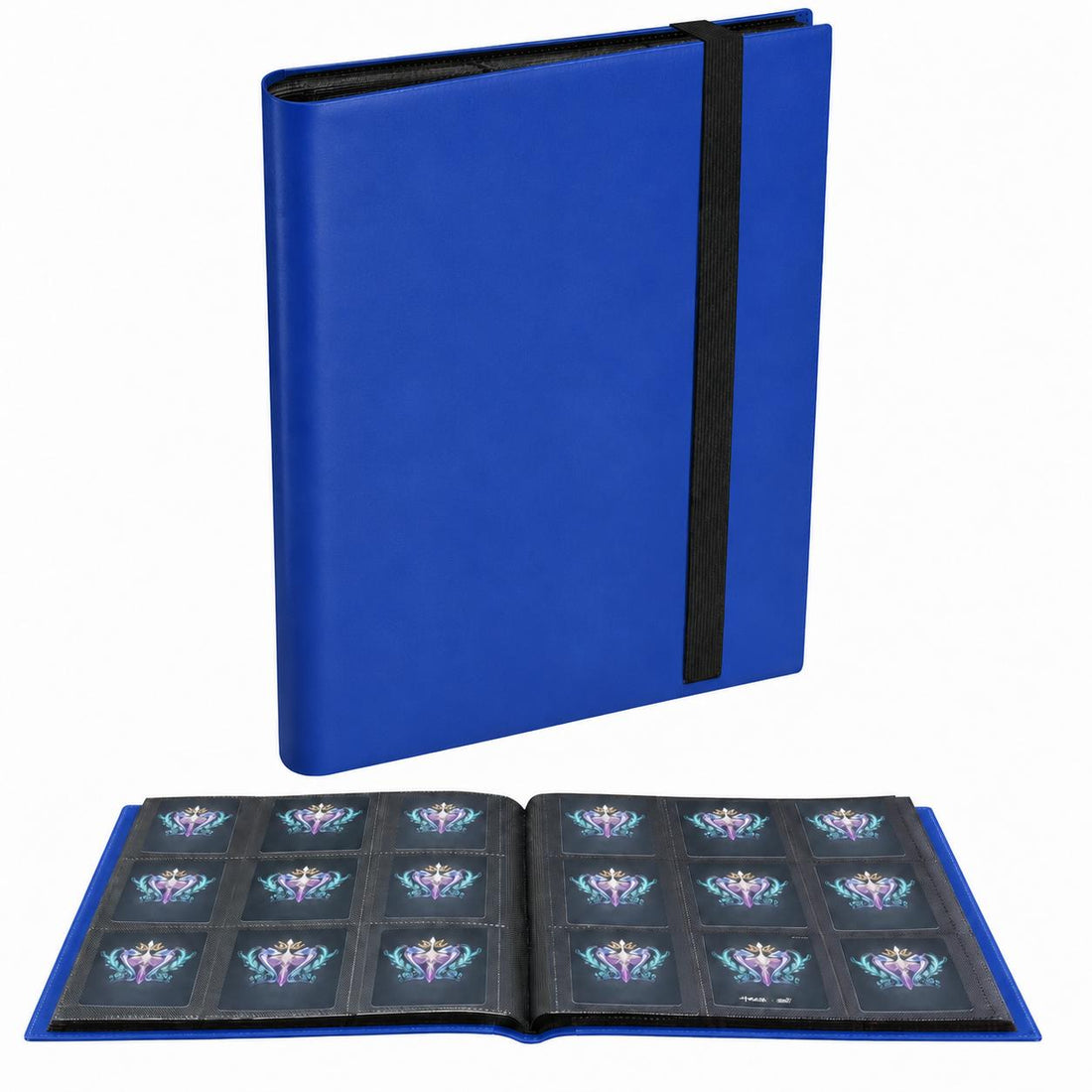360 Card Binder 9-Pocket Side Loading Album for Pokémon TCG & Sports Cards