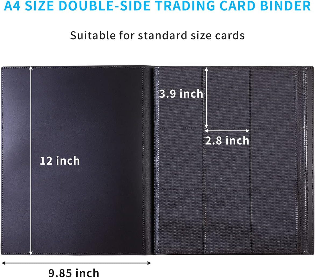 360-Card Binder – 9-Pocket Side-Loading Album