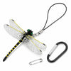 【Buy 2 Get 3 Free】Realistic Dragonfly Hat Clip, 3D Dragonfly Decoy for Deer & Horse Flies, Clip-On Outdoor Accessory for Hiking, Gardening & Camping