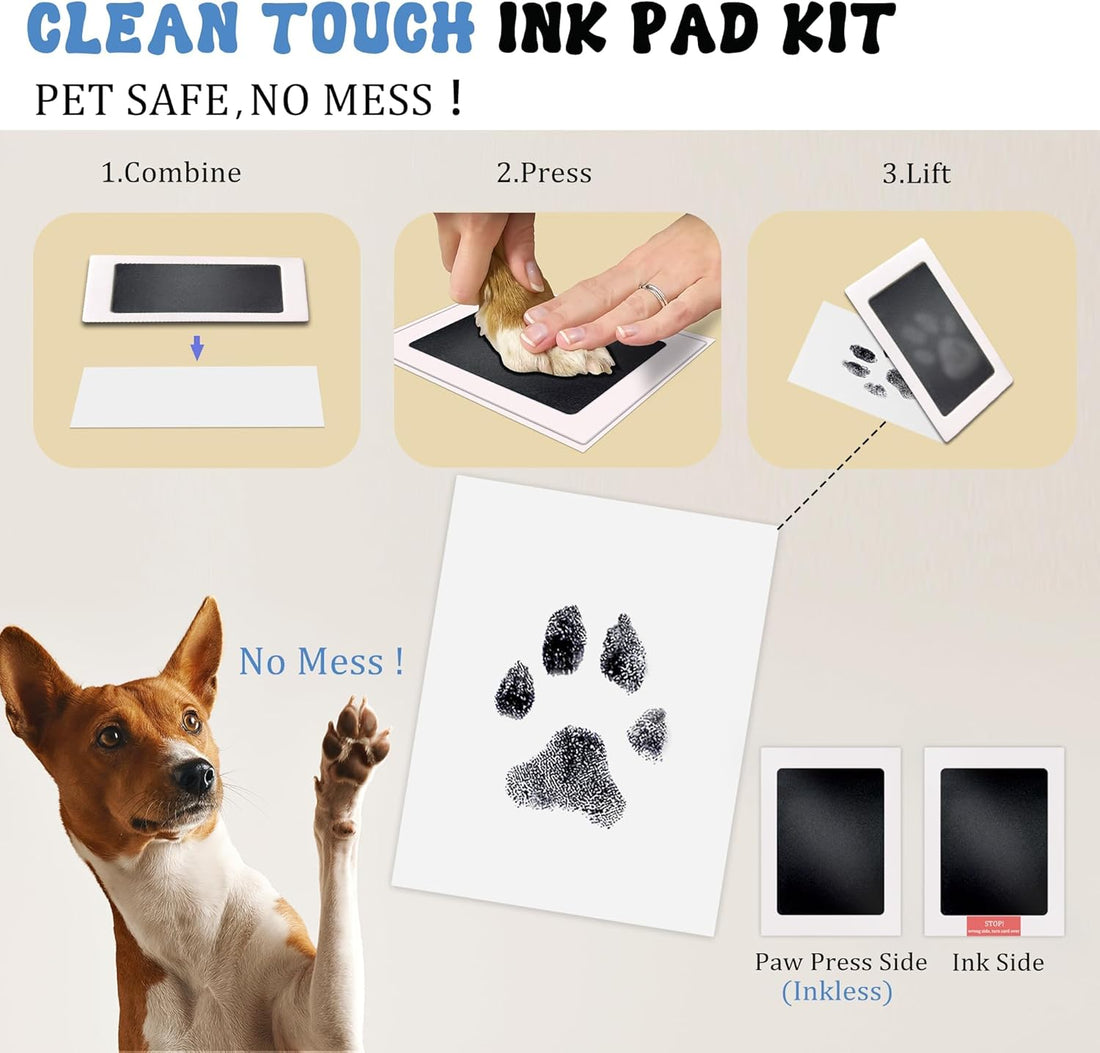 Inkless Paw Print Kit for Dogs & Cats