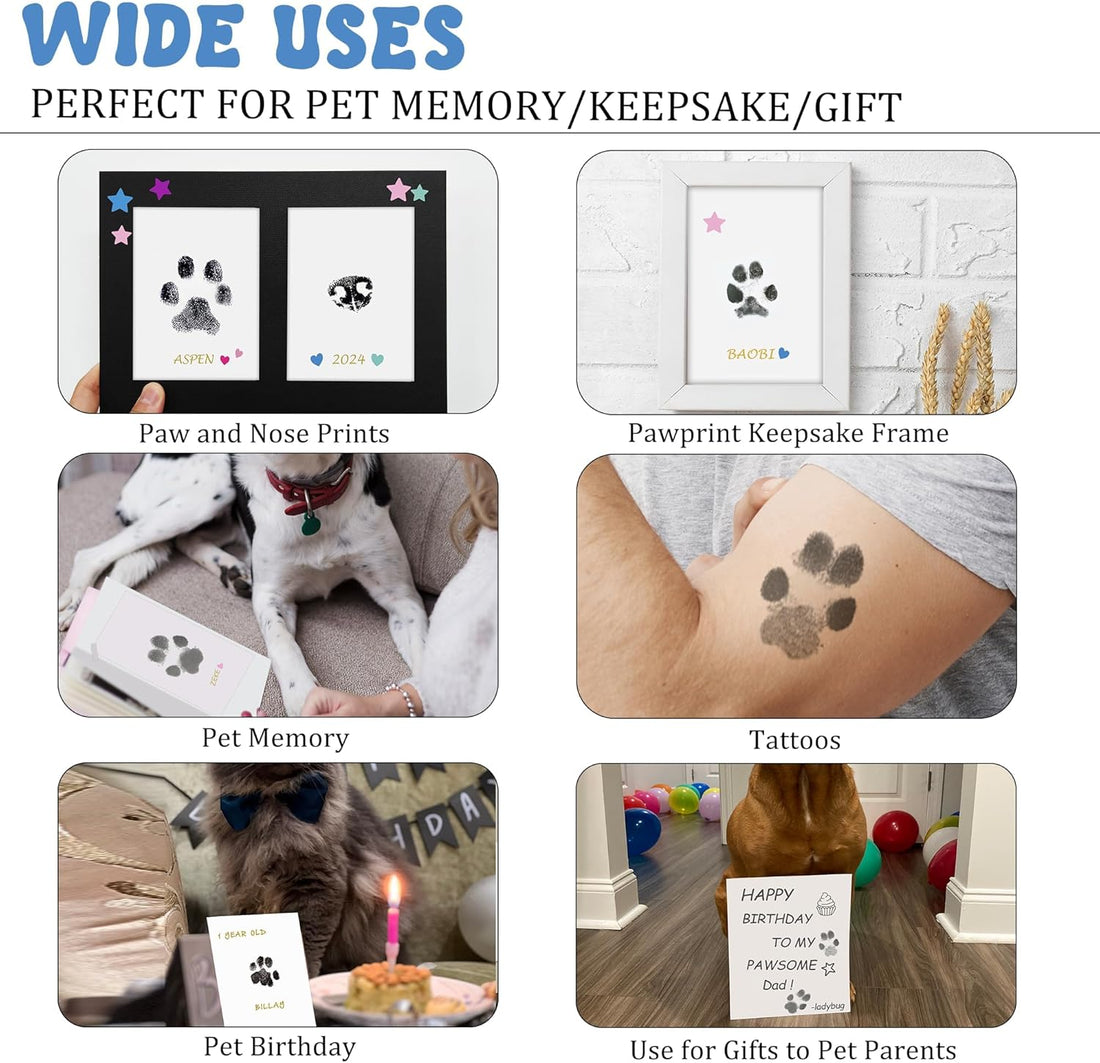 Inkless Paw Print Kit for Dogs & Cats
