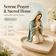 Virgin Mary Rosary Holder